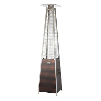 40000 -BTU Brushed Bronze Steel Floorstanding Liquid Propane Patio Heater