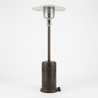 46000 BTU Propane Steel Freestanding Patio Heater Bronze — Studio Shot
