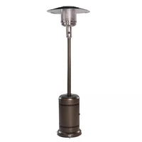 46000 BTU Propane Steel Freestanding Patio Heater Bronze
